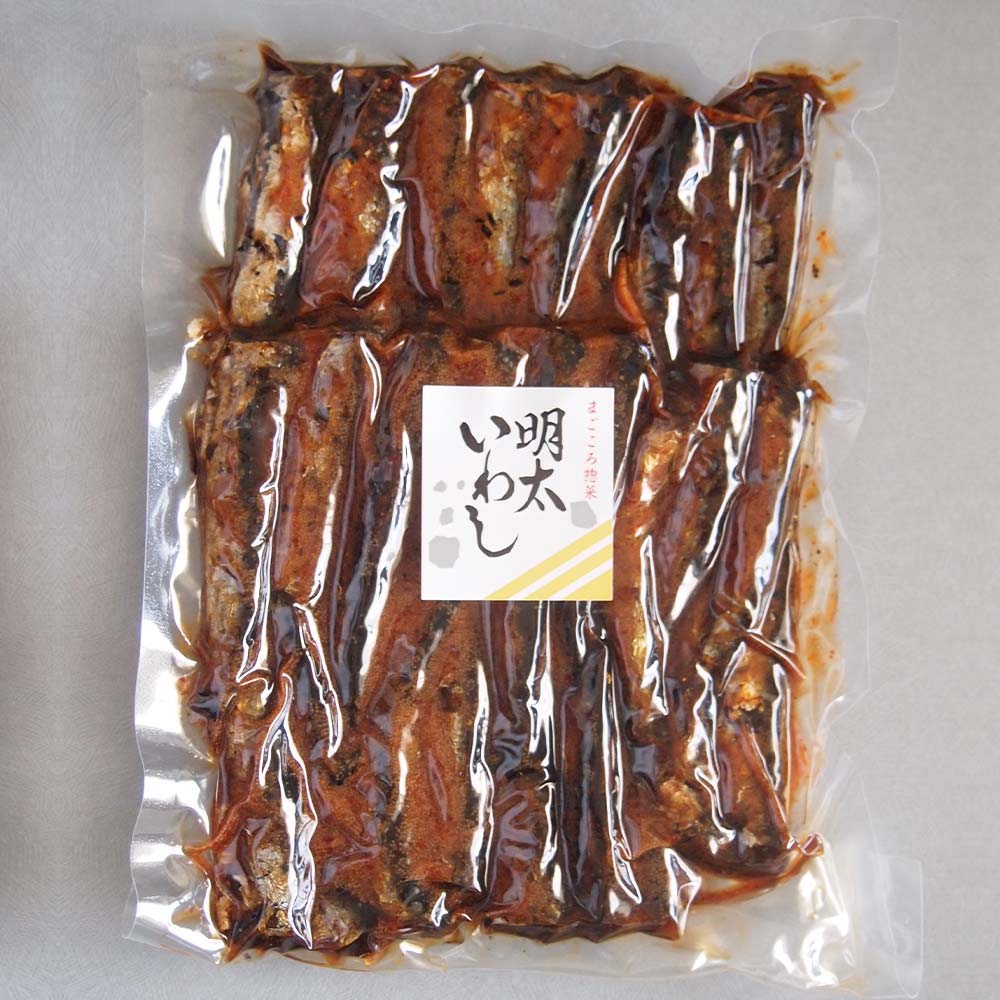 明太いわし 小売り　真空パック